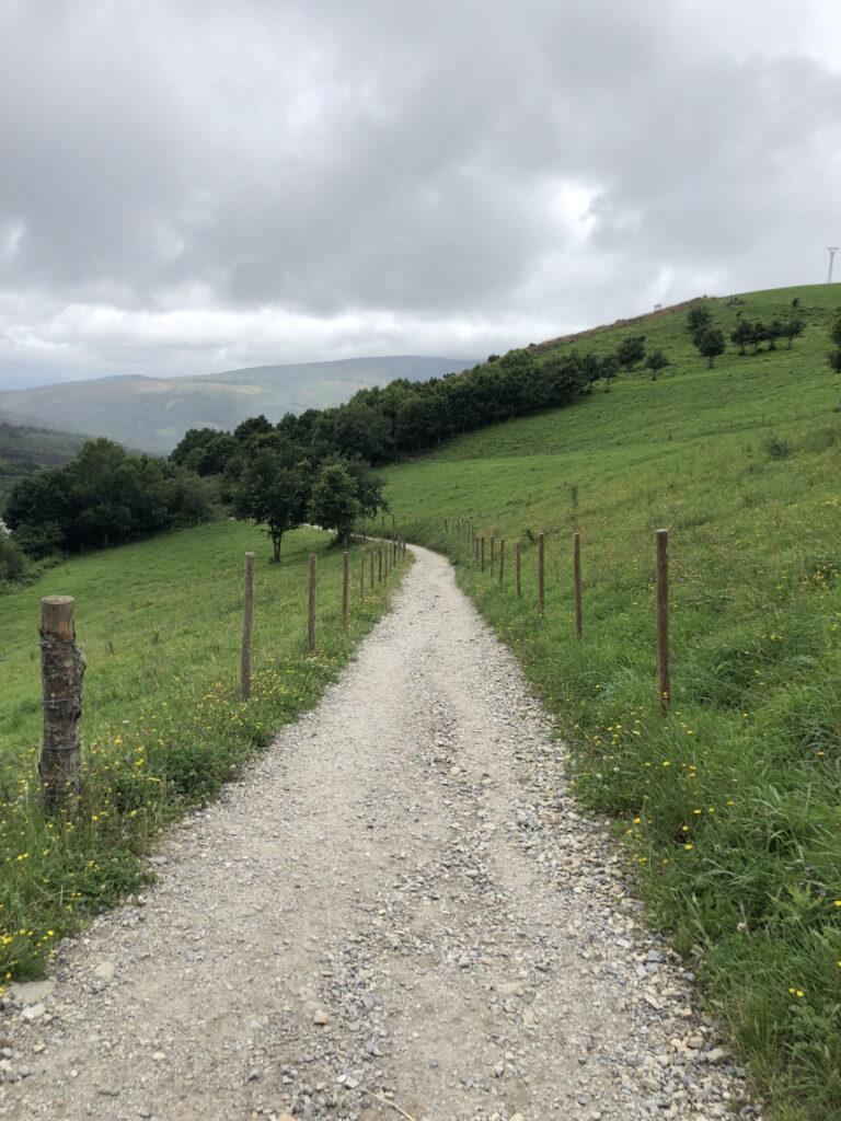 Some peaceful miles through the mountains